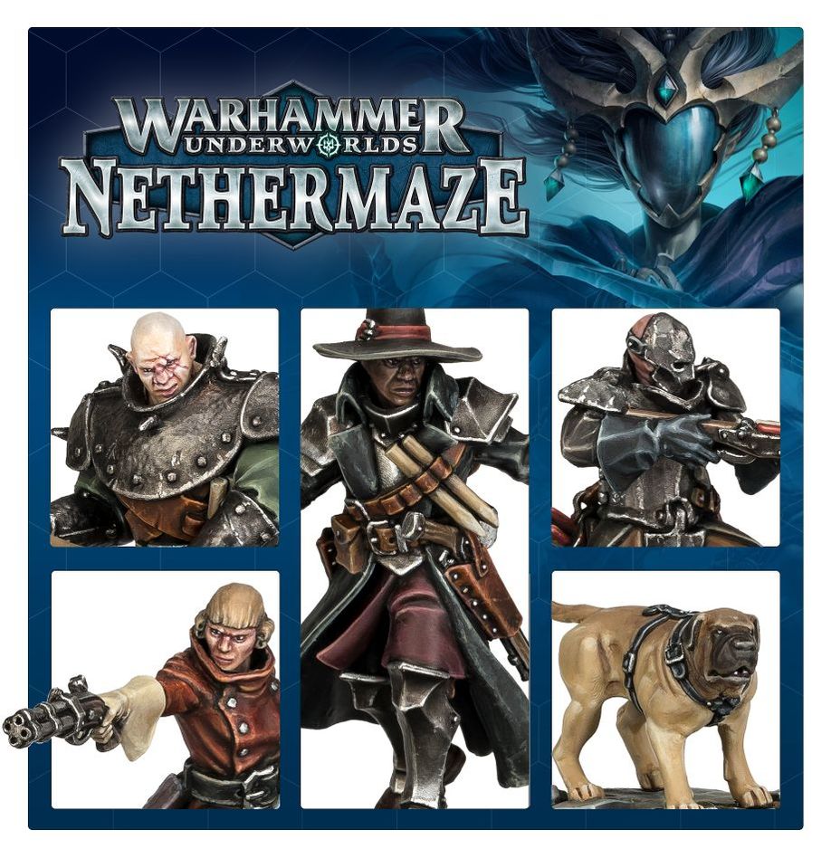 Warhammer Underworlds: Nethermaze - Hexbanes Hunters