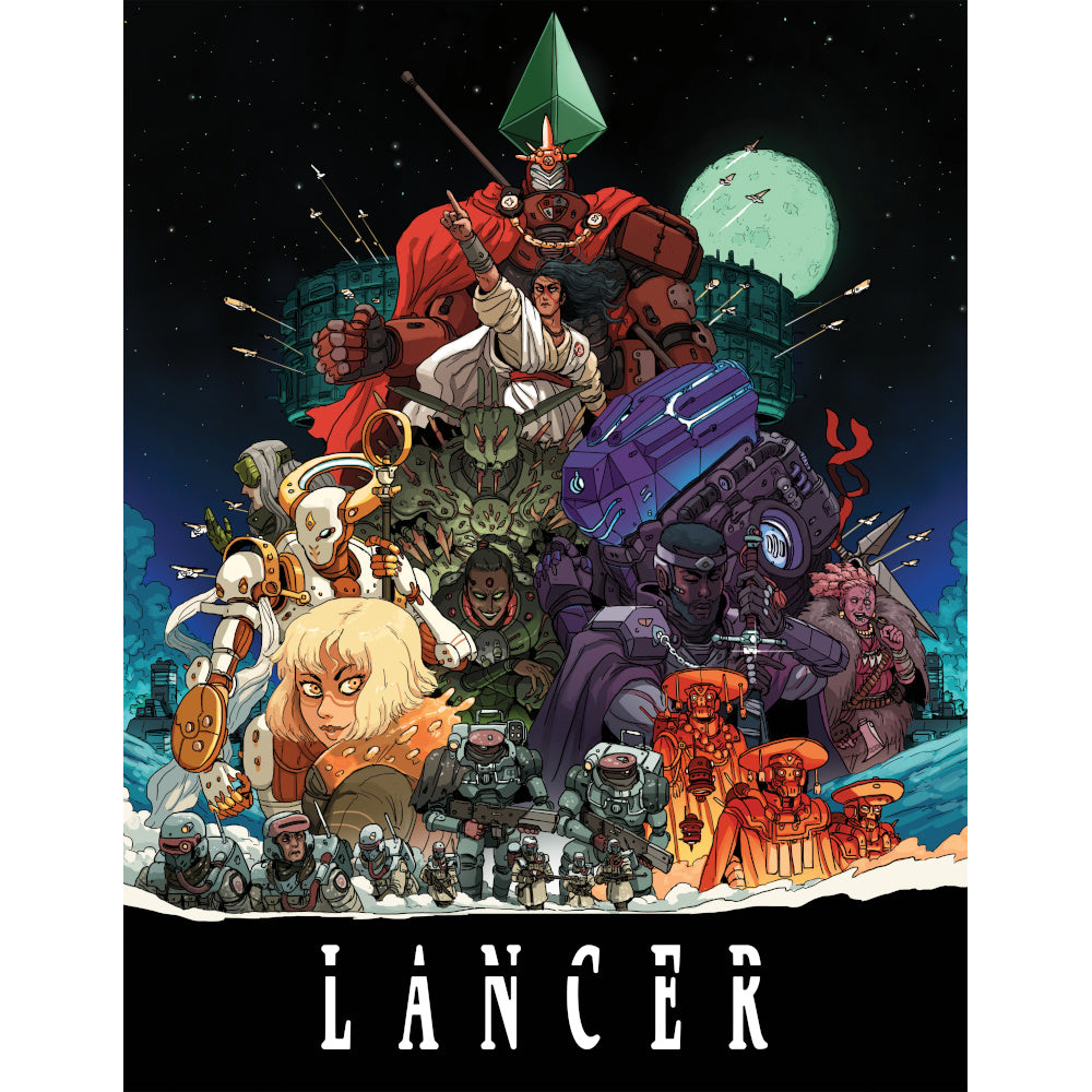 Lancer TTRPG Core Rulebook - Bloom, Tom, Lopez, Miguel - Livres Lancer TTRPG Core Rulebook - Bloom, Tom, Lopez, Miguel - Livres