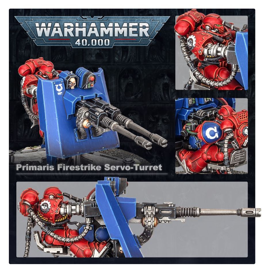 Warhammer 40,000: Space Marines - Primaris Firestrike Servo-Turret