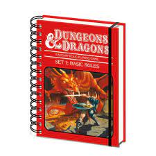Dungeons & Dragons - Basic Rules - A5 wiro Notebook
