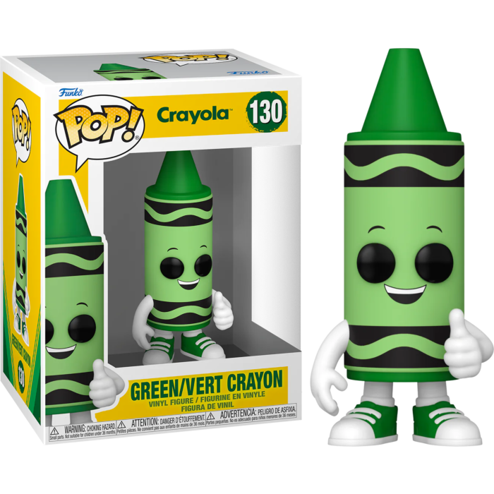 Crayola - Green/Vert Crayon Pop! Vinyl Figure