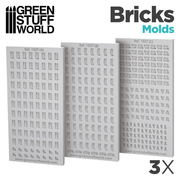 Silicone Molds - BRICKS - Green Stuff World
