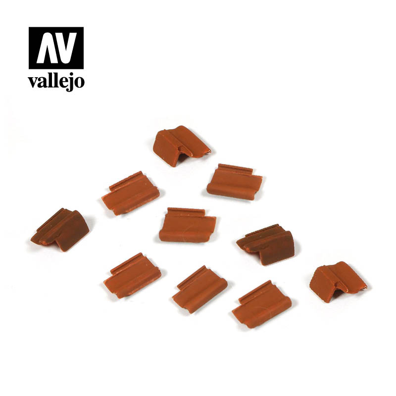 Vallejo Scenics - Roof Tiles set