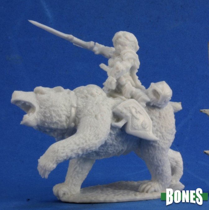 Reaper Bones Ursula, Dwarven Bear Rider
