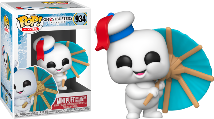 Mini Puft (with Cocktail Umbrella) #934 Ghostbusters: Afterlife Pop! Vinyl