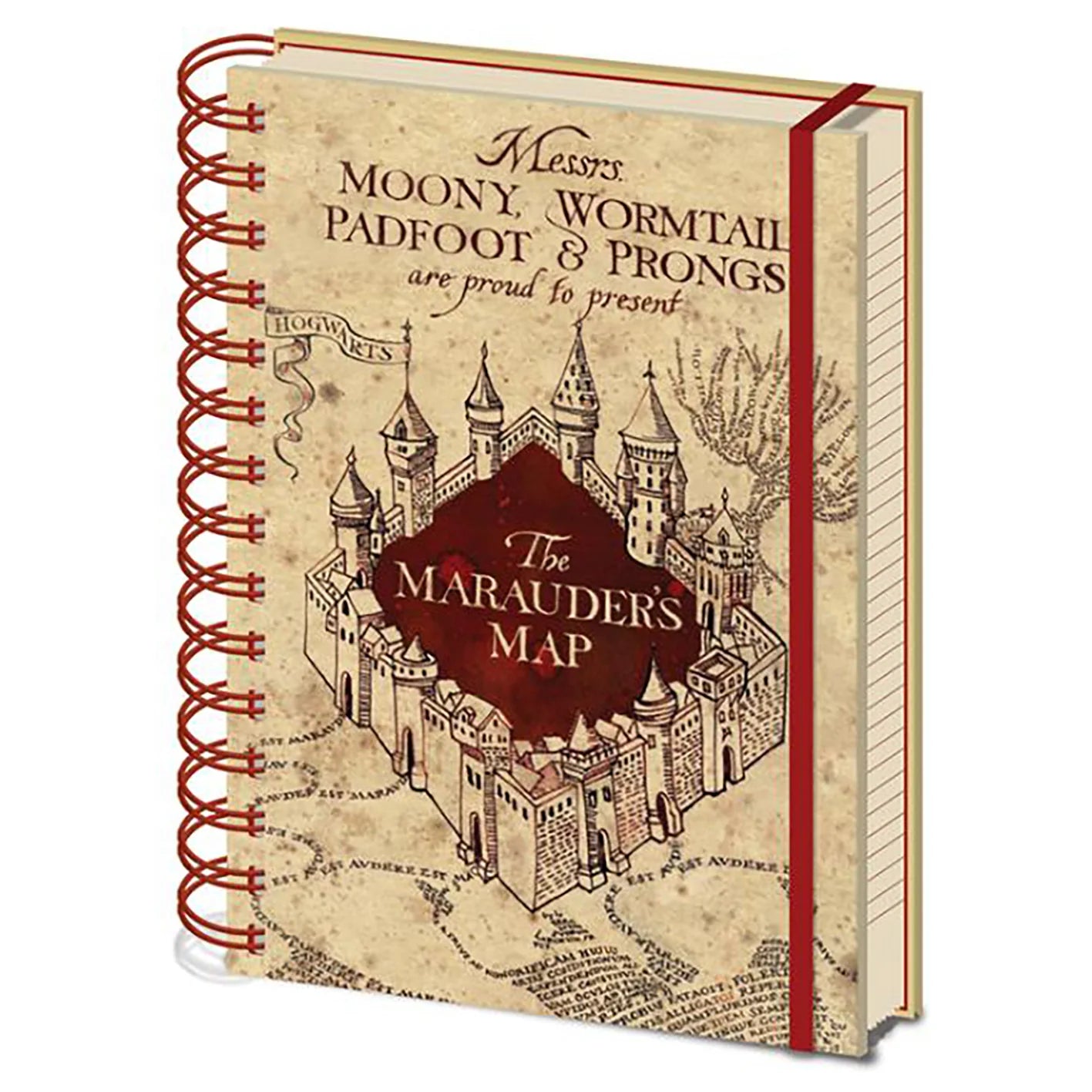 Harry Potter The Marauder's Map A5 Notebook