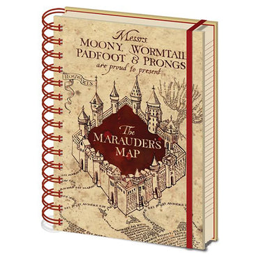 Harry Potter The Marauder's Map A5 Notebook