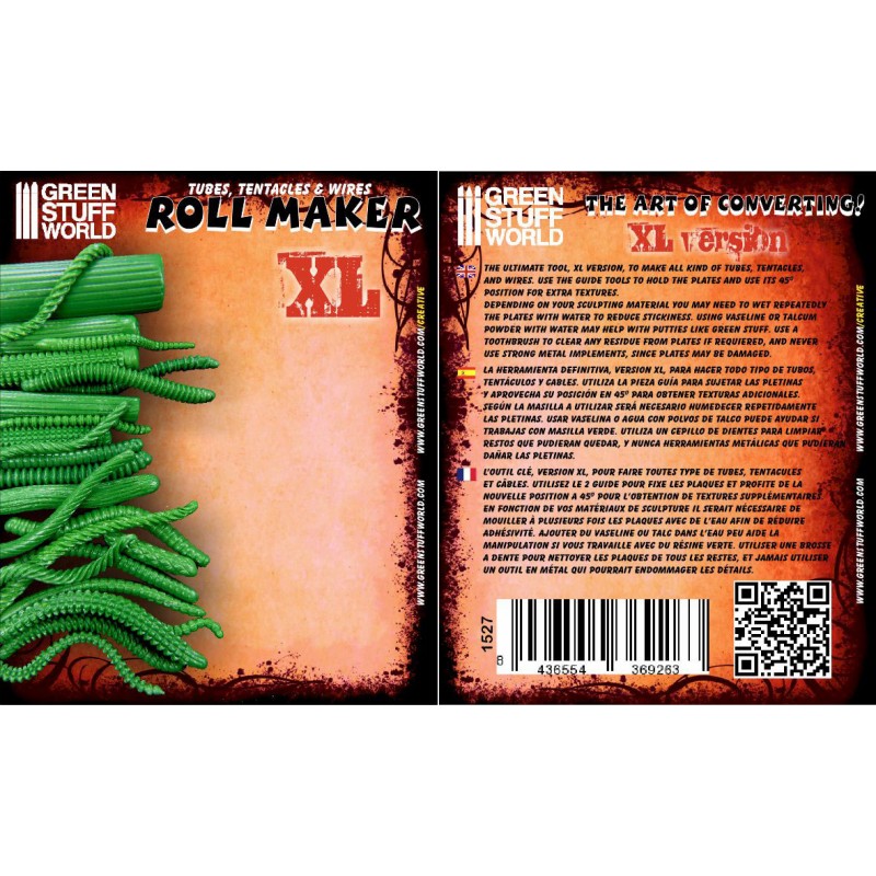 Roll Maker XL (Tubes, Tentacles, Wires) - Green Stuff World