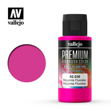 Vallejo Premium Colour - Fluorescent Magenta 60 ml
