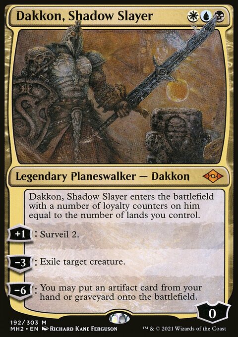 Dakkon, Shadow Slayer [Modern Horizons 2]