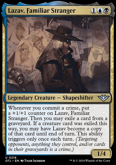 Lazav, Familiar Stranger [Outlaws of Thunder Junction]