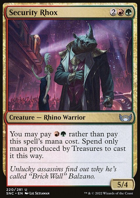 Security Rhox [Streets of New Capenna]