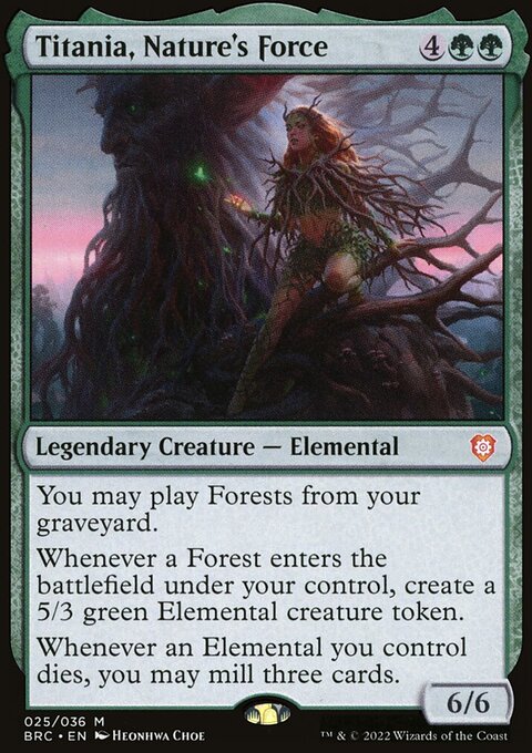 Titania, Nature's Force [The Brothers' War Commander]