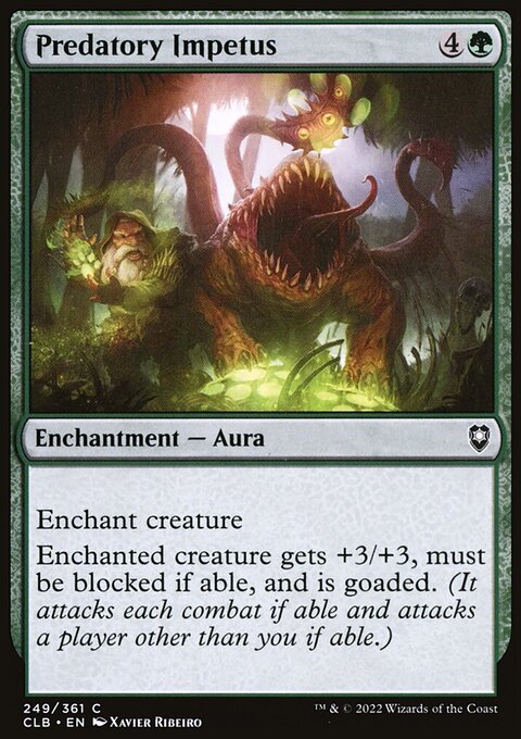 Predatory Impetus [Commander Legends: Battle for Baldur's Gate]