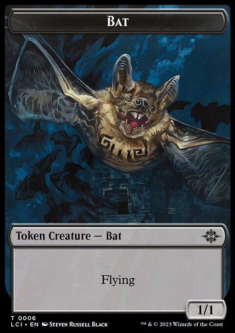 Bat Token [The Lost Caverns of Ixalan Tokens]