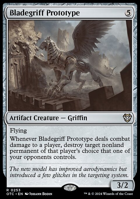 Bladegriff Prototype [Outlaws of Thunder Junction Commander]