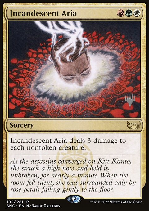 Incandescent Aria (Promo Pack) [Streets of New Capenna Promos]