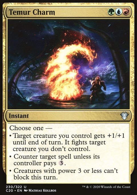 Temur Charm [Commander 2020]