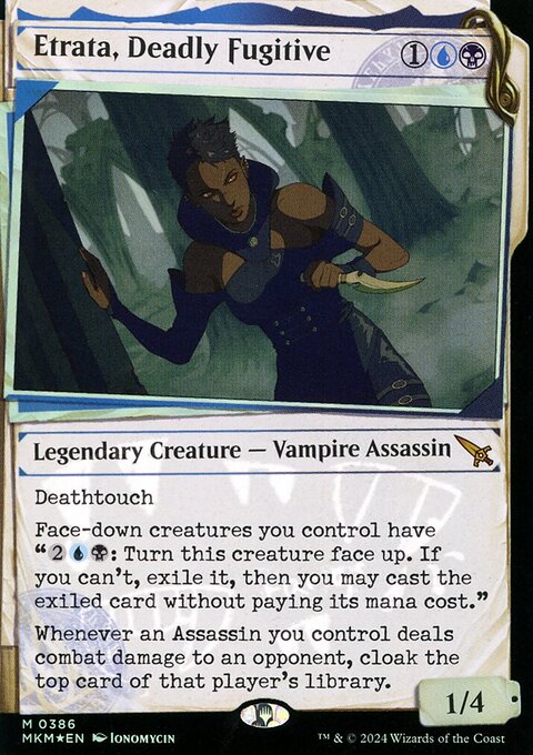 Etrata, Deadly Fugitive (Showcase) (Invisible Ink) [Murders at Karlov Manor]