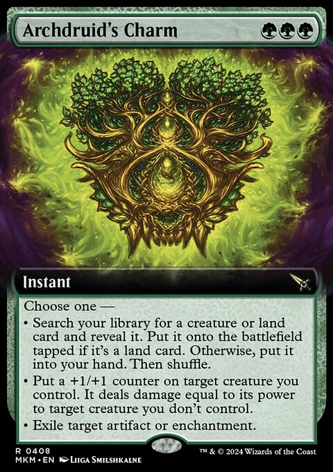 Archdruid's Charm (Extended Art) [Murders at Karlov Manor]
