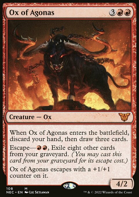 Ox of Agonas [Kamigawa: Neon Dynasty Commander]
