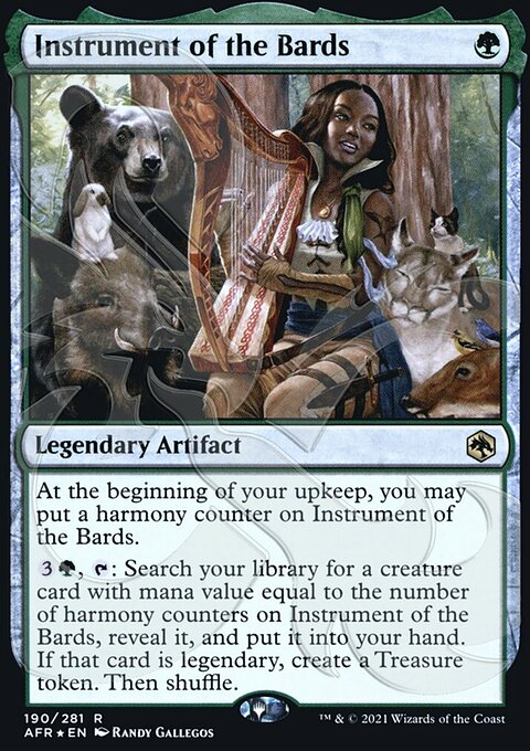 Instrument of the Bards (Ampersand Promo) [Dungeons & Dragons: Adventures in the Forgotten Realms Promos]