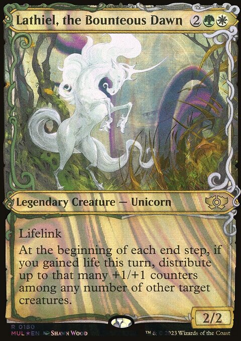 Lathiel, the Bounteous Dawn (Halo Foil) [Multiverse Legends]