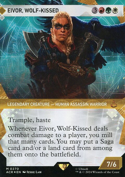 Eivor, Wolf-Kissed (Showcase) (Textured Foil) [Assassin's Creed]