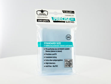 Ultimate Guard Precise-Fit Sleeves Standard Size Transparent (100)