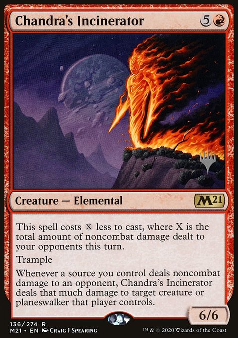 Chandra's Incinerator (Promo Pack) [Core Set 2021 Promos]