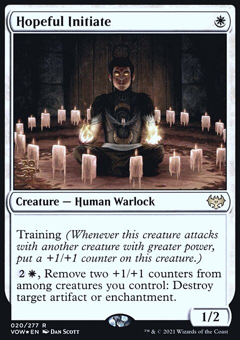 Hopeful Initiate [Innistrad: Crimson Vow Prerelease Promos]