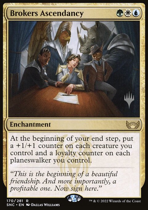 Brokers Ascendancy (Promo Pack) [Streets of New Capenna Promos]