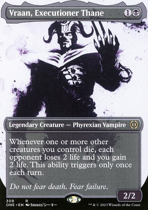 Vraan, Executioner Thane (Borderless Ichor) [Phyrexia: All Will Be One]