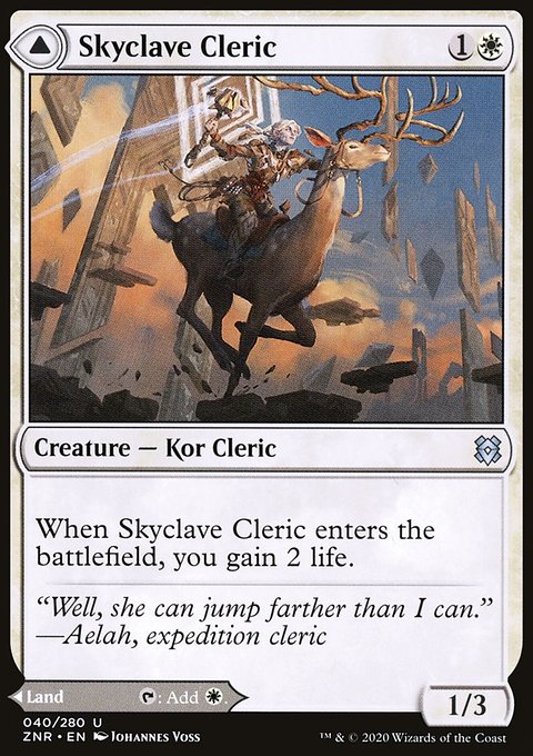 Skyclave Cleric // Skyclave Basilica [Zendikar Rising]
