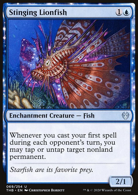Stinging Lionfish [Theros Beyond Death]