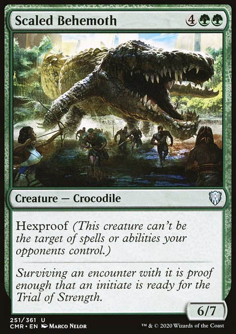 Scaled Behemoth [Commander Legends]