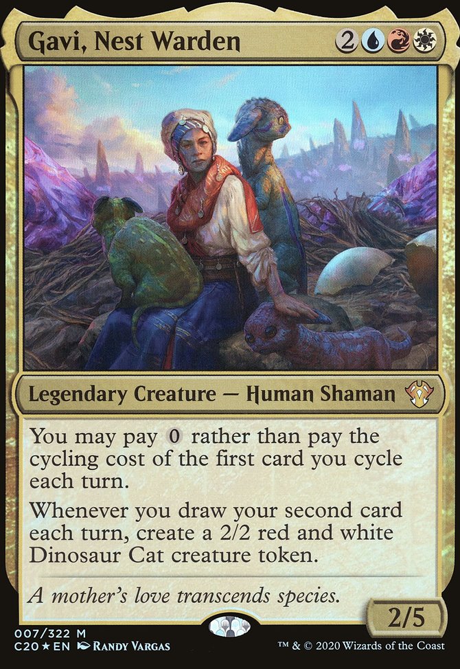 Gavi, Nest Warden (Oversized) [Commander 2020 Oversized]