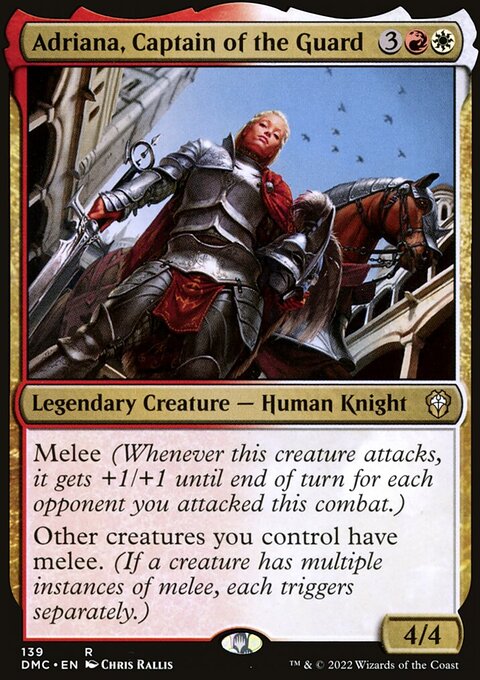 Adriana, Captain of the Guard [Dominaria United Commander]