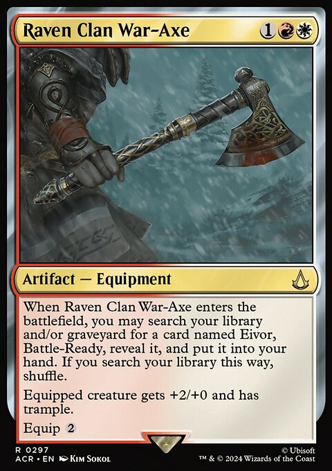 Raven Clan War-Axe [Assassin's Creed]