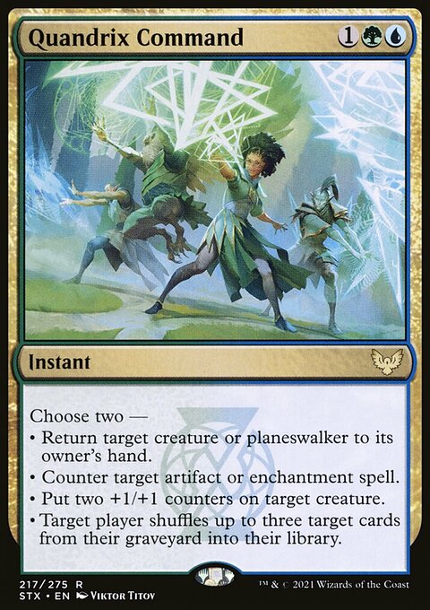 Quandrix Command [Strixhaven: School of Mages]