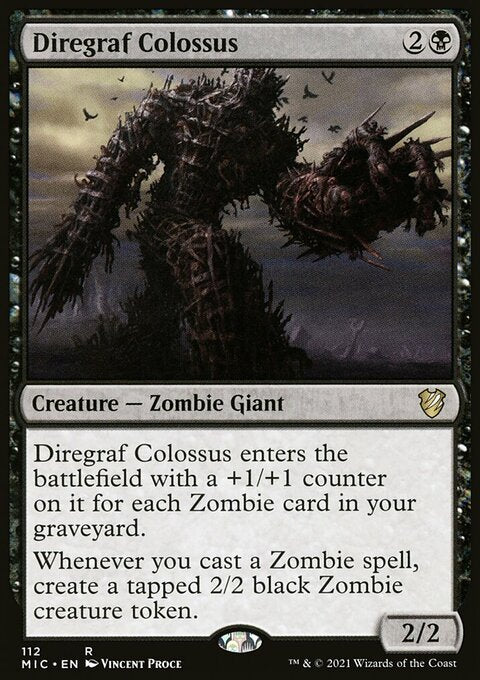 Diregraf Colossus [Innistrad: Midnight Hunt Commander]