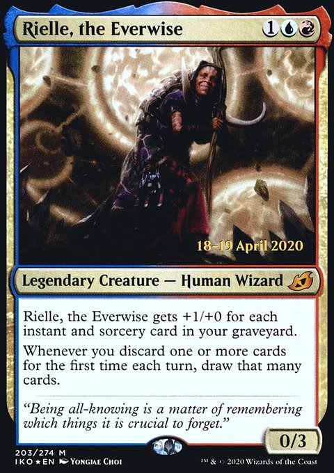 Rielle, the Everwise [Ikoria: Lair of Behemoths Prerelease Promos]