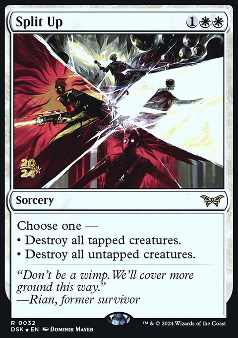 Split Up [Duskmourn: House of Horror Prerelease Promos]