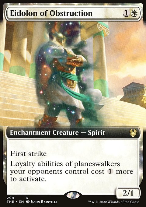 Eidolon of Obstruction (Extended Art) [Theros Beyond Death]