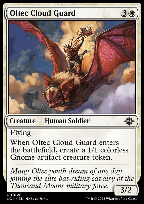 Oltec Cloud Guard [The Lost Caverns of Ixalan]