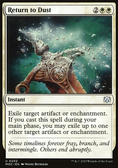 Return to Dust [March of the Machine Commander]