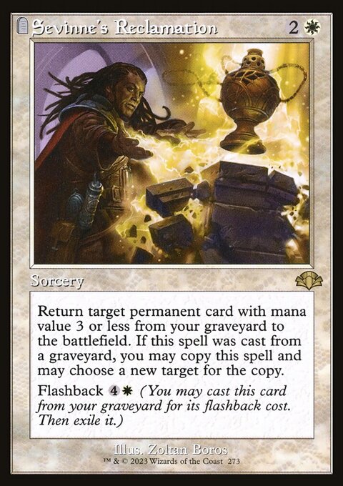 Sevinne's Reclamation (Retro) [Dominaria Remastered]