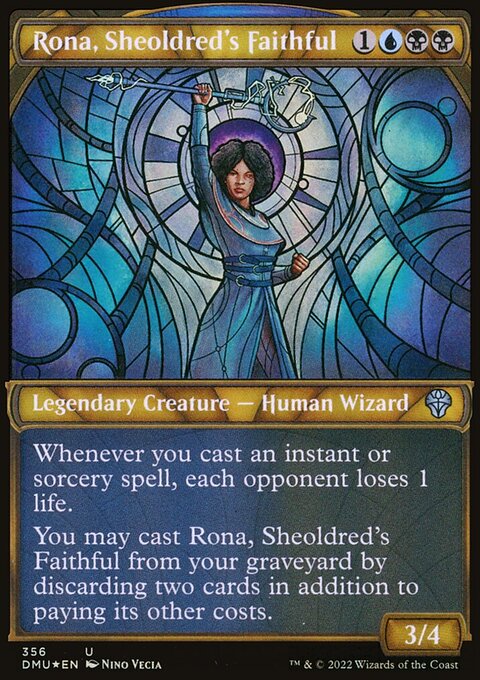 Rona, Sheoldred's Faithful (Showcase Textured) [Dominaria United]