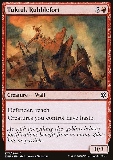 Tuktuk Rubblefort [Zendikar Rising]