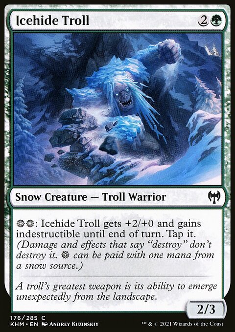 Icehide Troll [Kaldheim]
